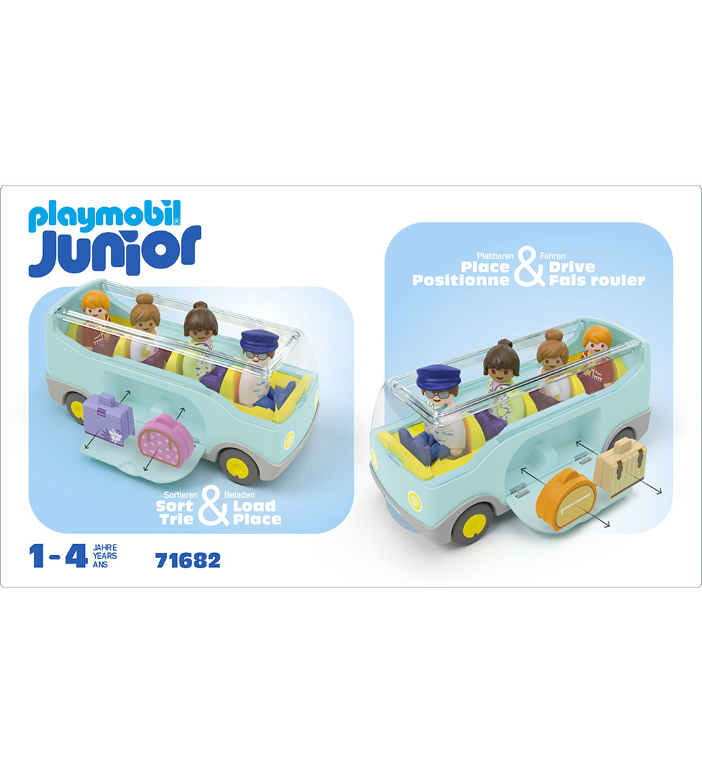 Playmobil Junior - Flughafen-Shuttlebus - 71682 - 9 Teile