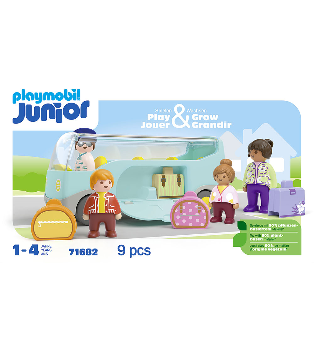 Playmobil Junior - Flughafen-Shuttlebus - 71682 - 9 Teile