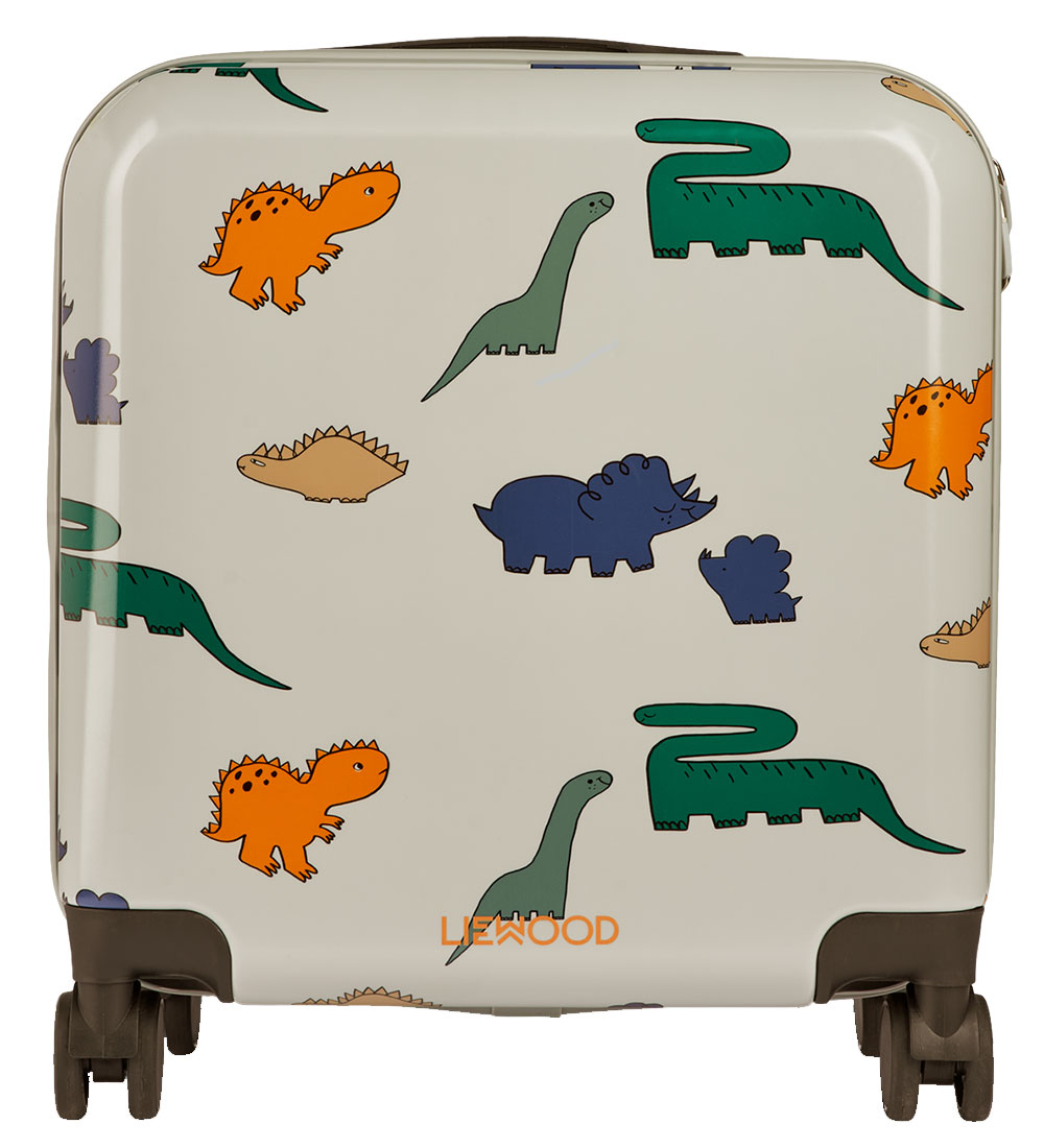 Liewood Cardboard Suitcase - Hollie - Dinosaurs/Mist