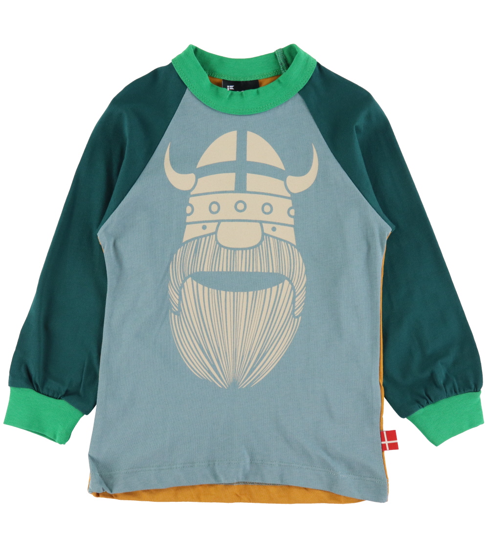 Danefæ Blouse - Danebasic Raglan - Multi 1 Erik