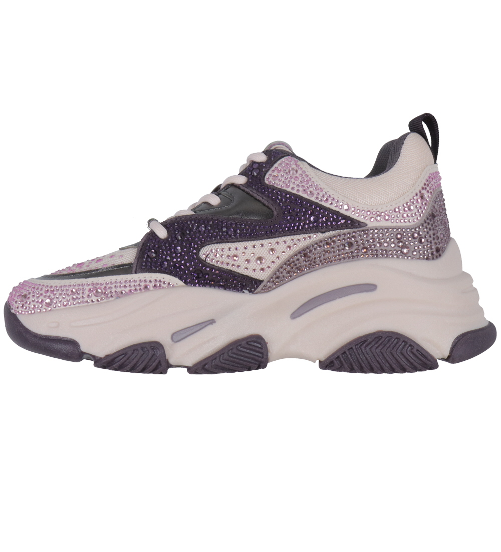 Steve Madden Skór - Privy - Purple Dove M. Rhinestone