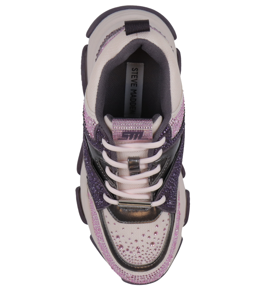 Steve Madden Skór - Privy - Purple Dove M. Rhinestone