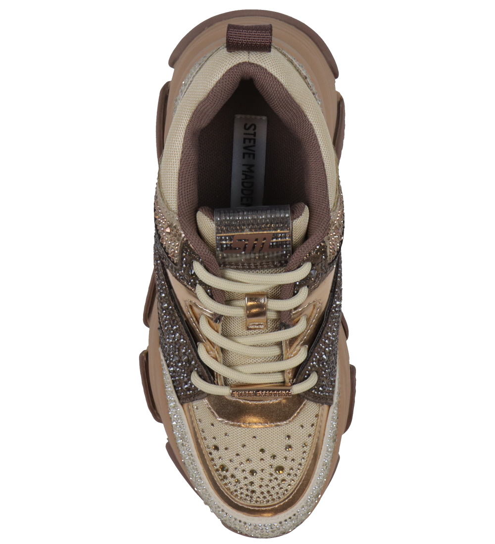 Steve Madden Shoe - Privy - Cappucino Mul w. Rhinestone