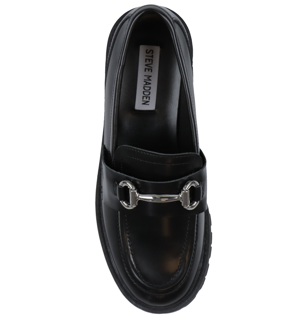 Chaussures Steve Madden - Lando-CN Loafer - Black Leather