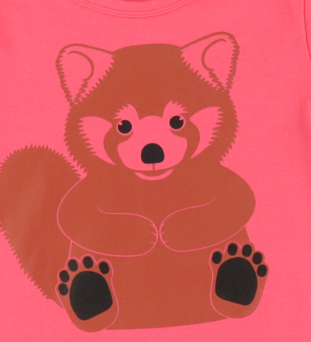 DYR-Cph Dress - Dyrbirdy - Bright Pink Full Red Panda