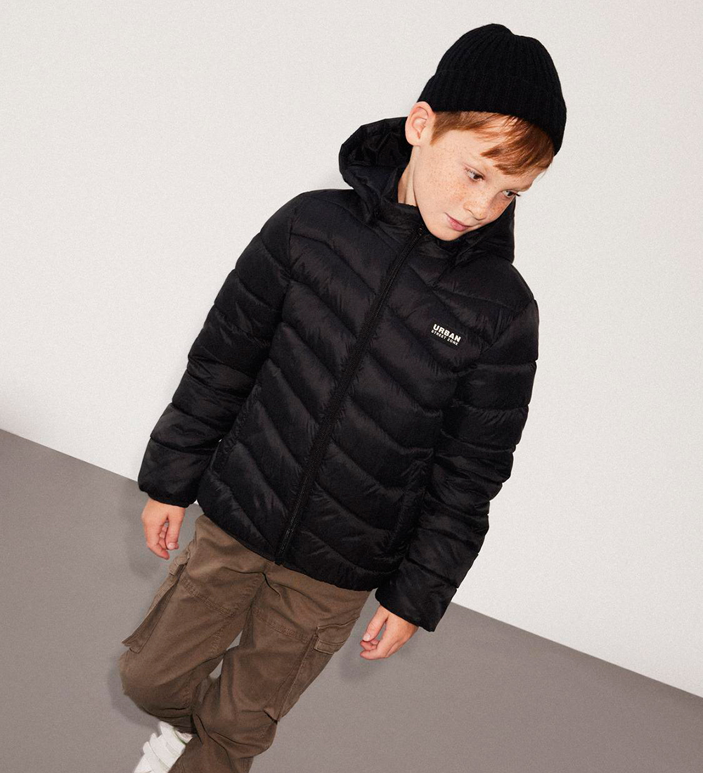Name It Puffer Jacket - NkmMonay - Black