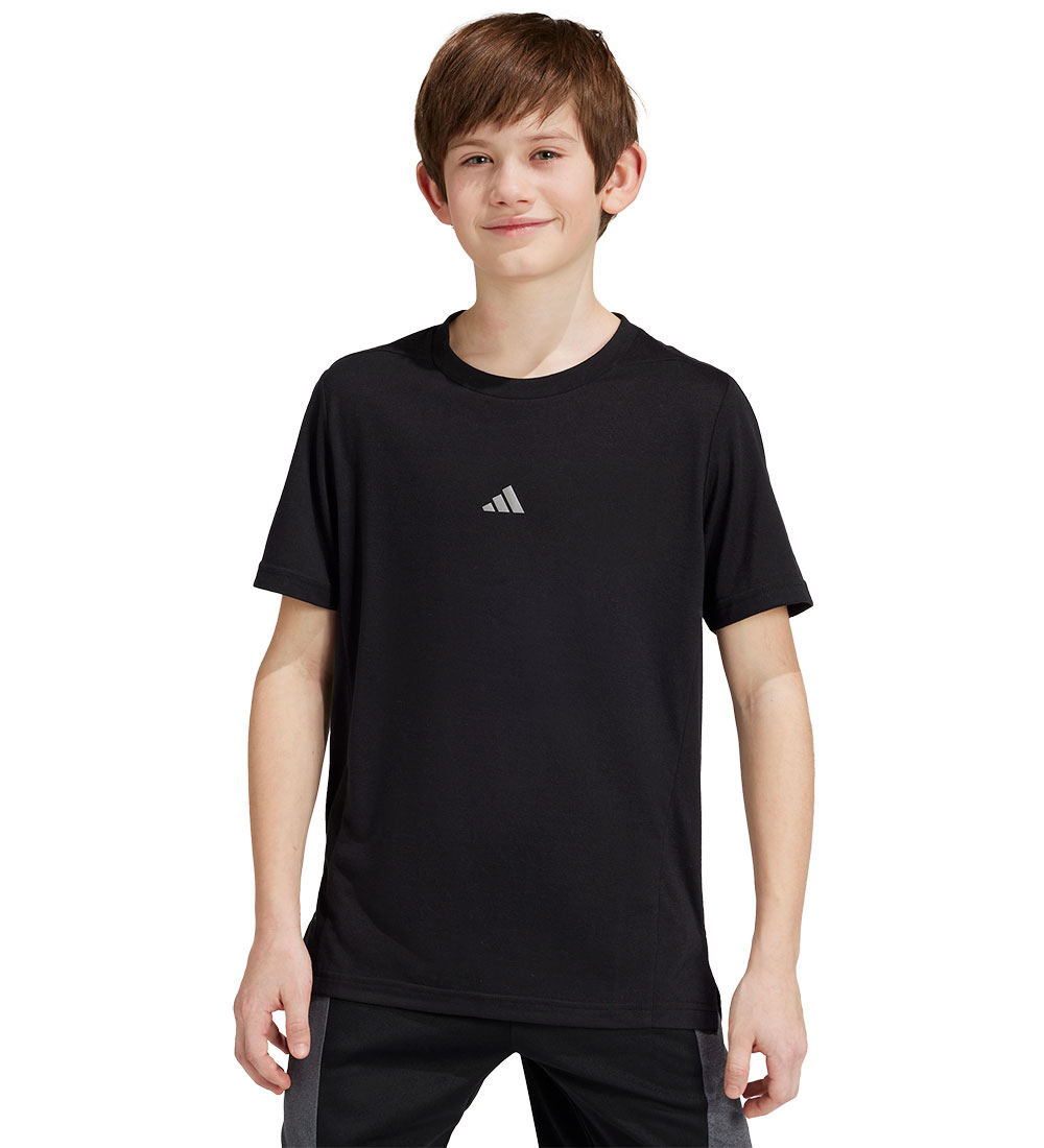 adidas Performance Stuttermabolur - J D4T - Svart