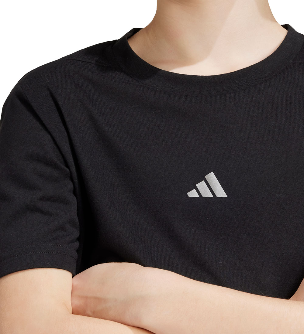 adidas Performance Stuttermabolur - J D4T - Svart