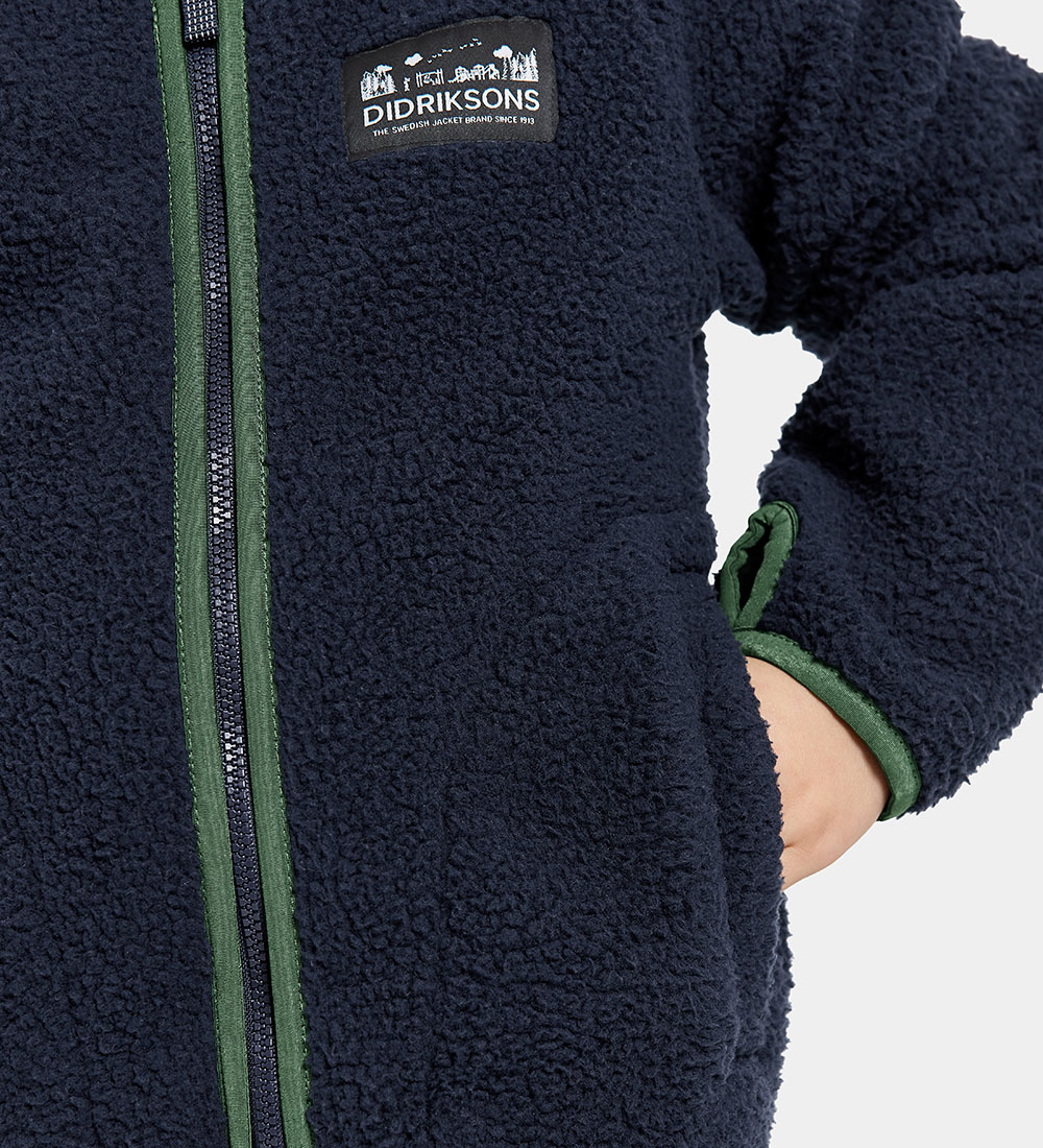Didriksons Fleece Jacket - Gibbs - Navy