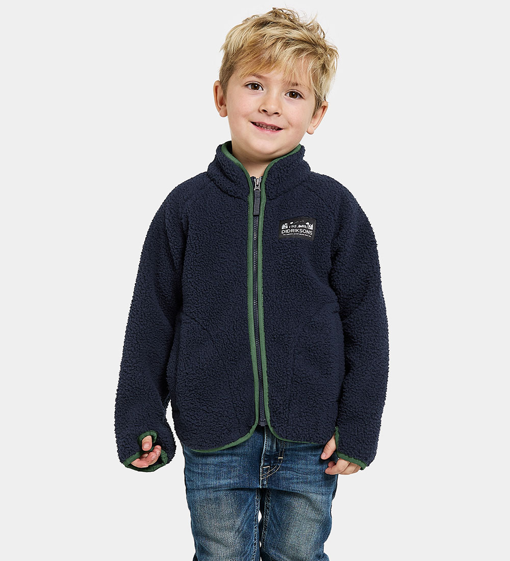Didriksons Fleece Jacket - Gibbs - Navy