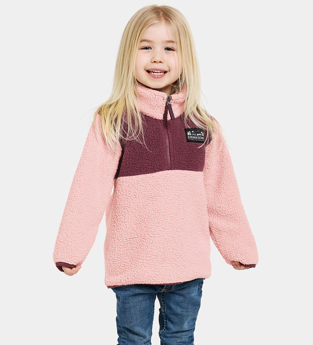 Didriksons Fleece Jacket - Cuddly - Dusty Pink