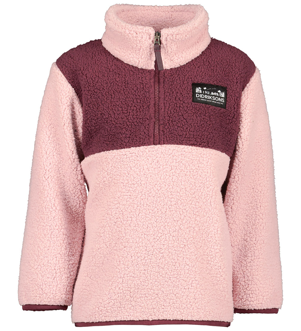 Didriksons Fleece Jacket - Cuddly - Dusty Pink