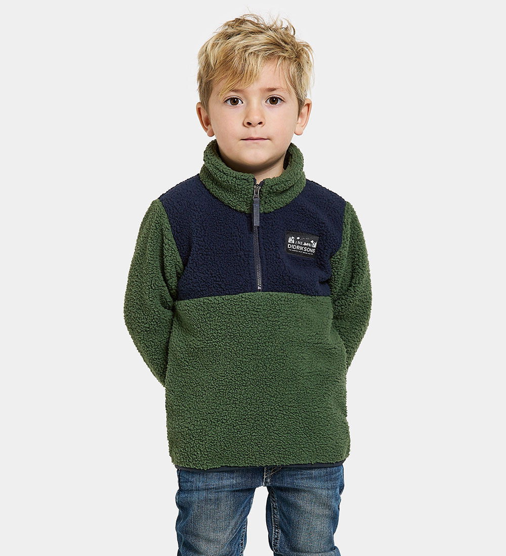Didriksons Fleece Jacket - Cuddly - Pine Green
