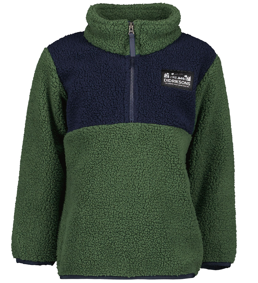 Didriksons Fleece Jacket - Cuddly - Pine Green
