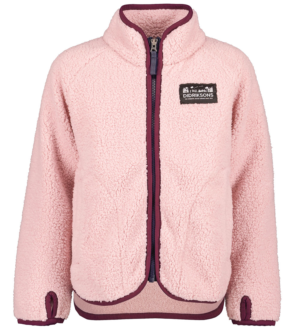 Didriksons Fleece Jacket - Gibbs - Dusty Pink