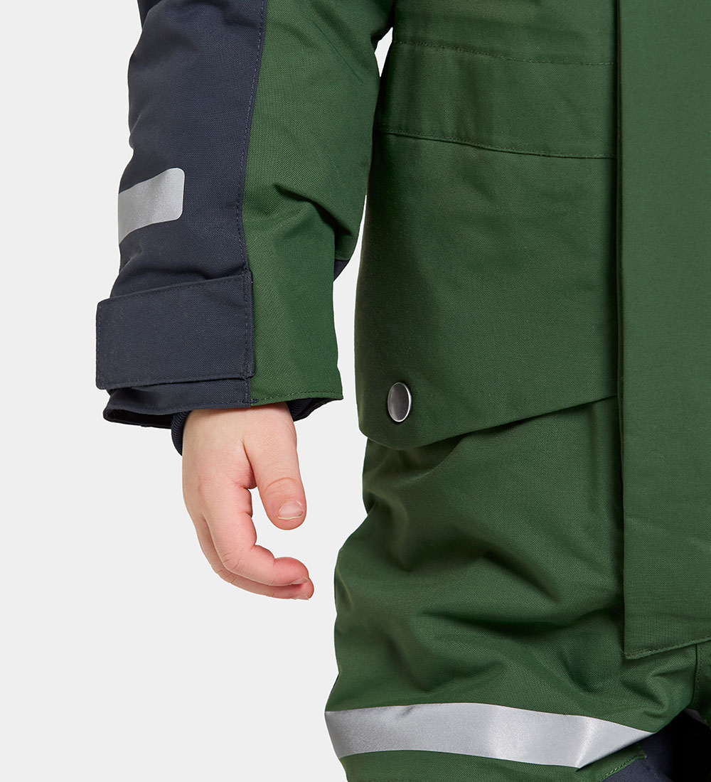 Didriksons Snowsuit - Bjärven - Pine Green