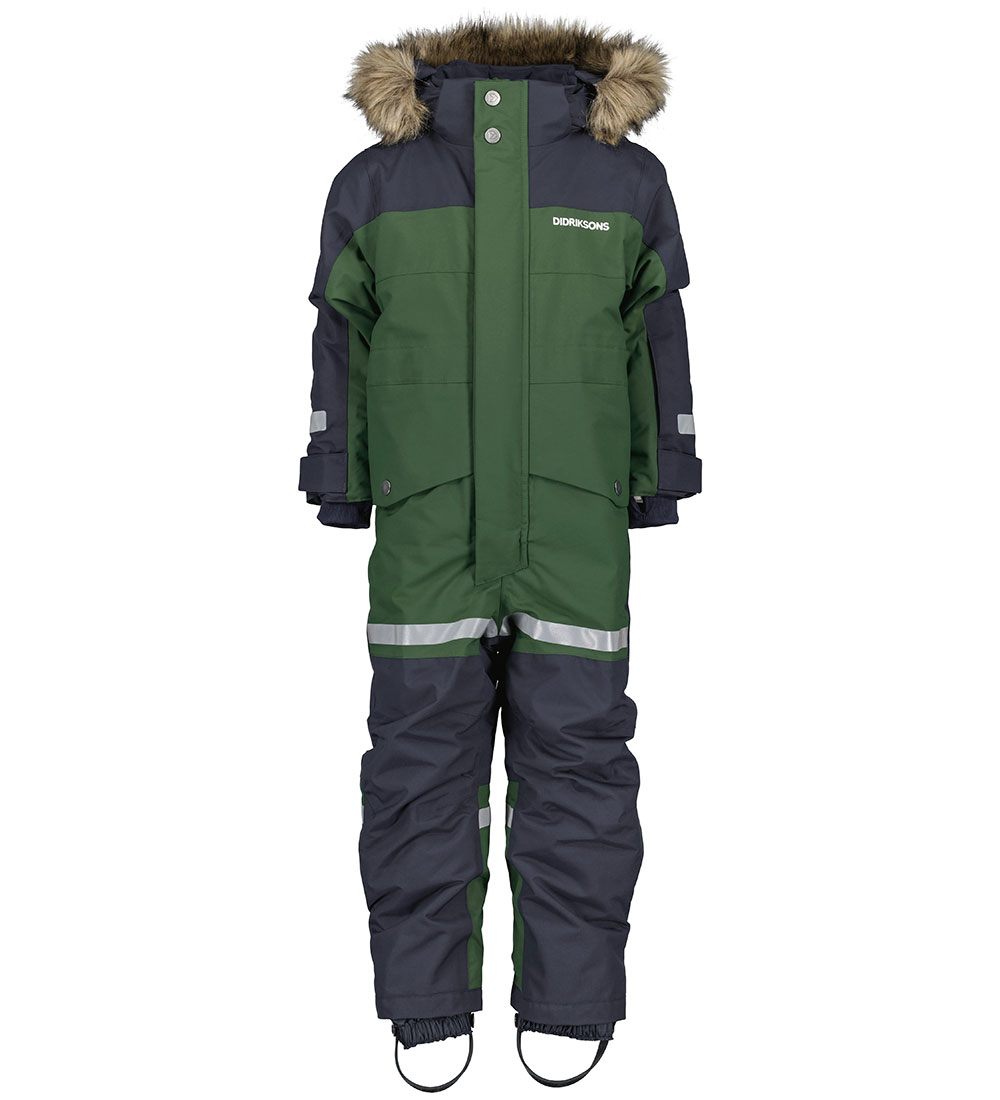 Didriksons Snowsuit - Bjärven - Pine Green