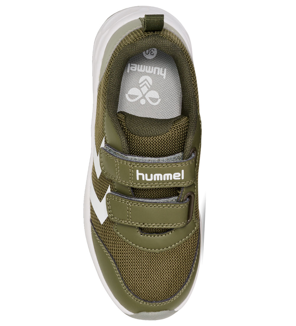 Hummel Skór - Turbo Run 1.0 Jr - Dusty Olive