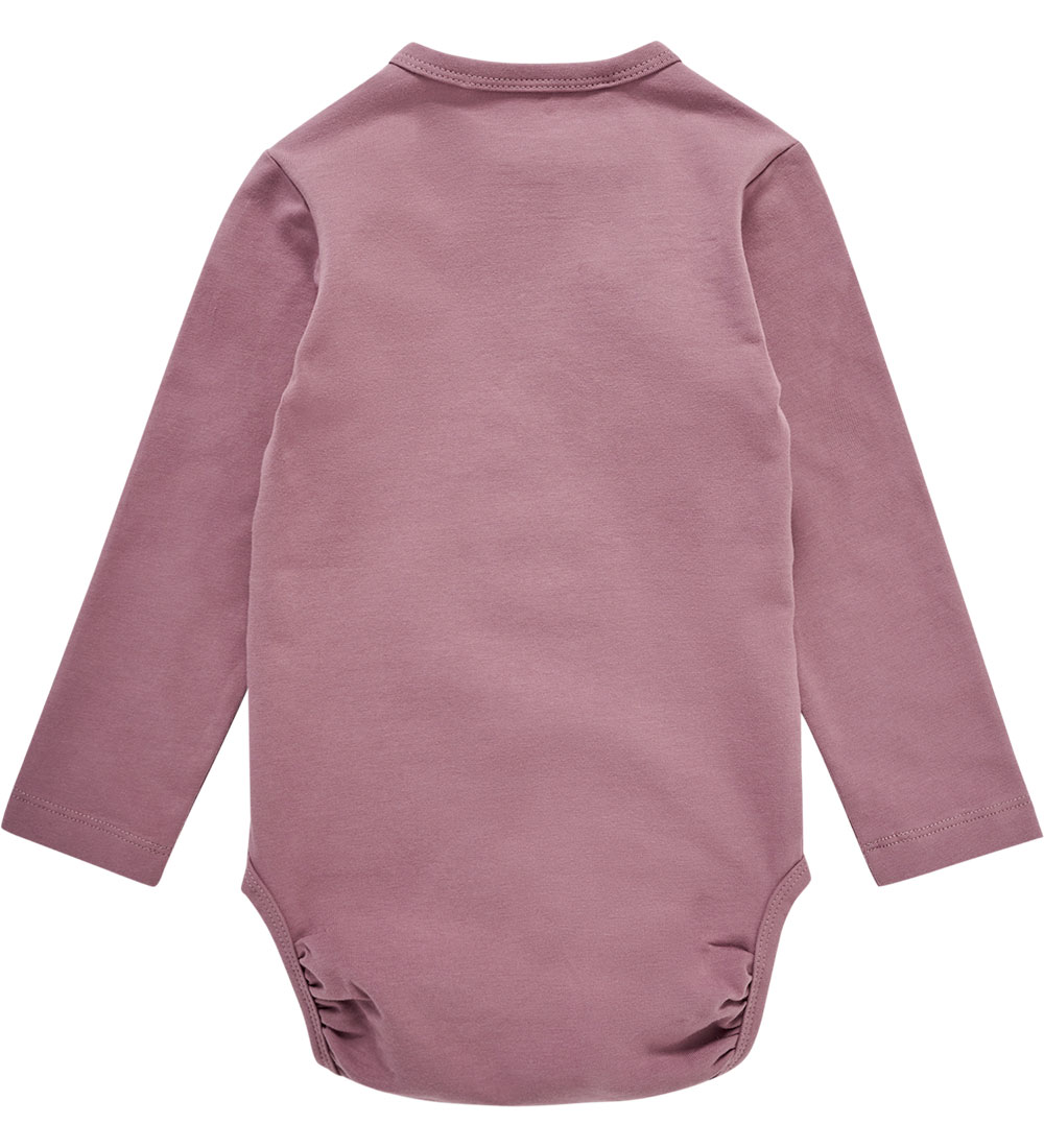Hummel Bodysuit L/æ - HmlFlips - Twilight Mauve