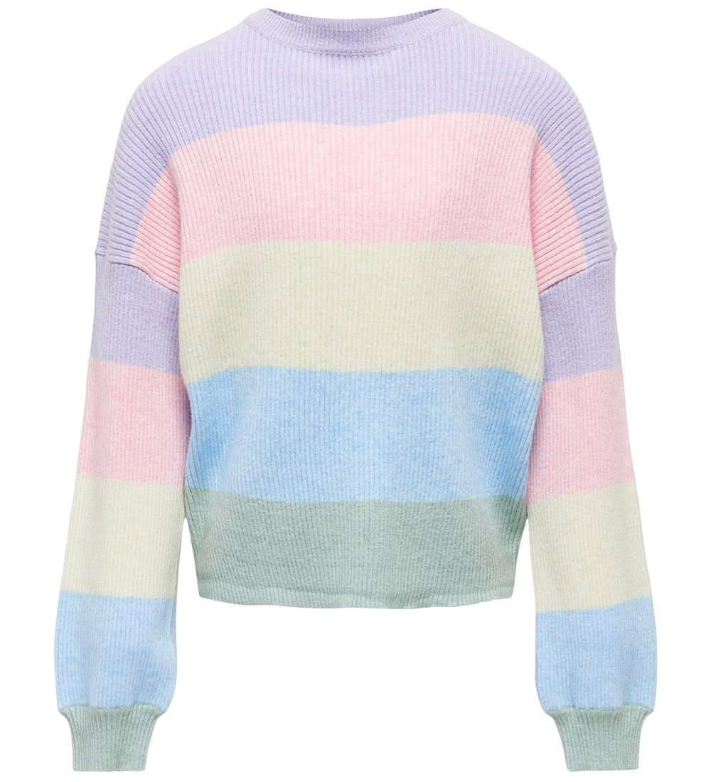 Kids Only Blouse - Knitted - Noos - KogSandy - Lavendula/Roseate