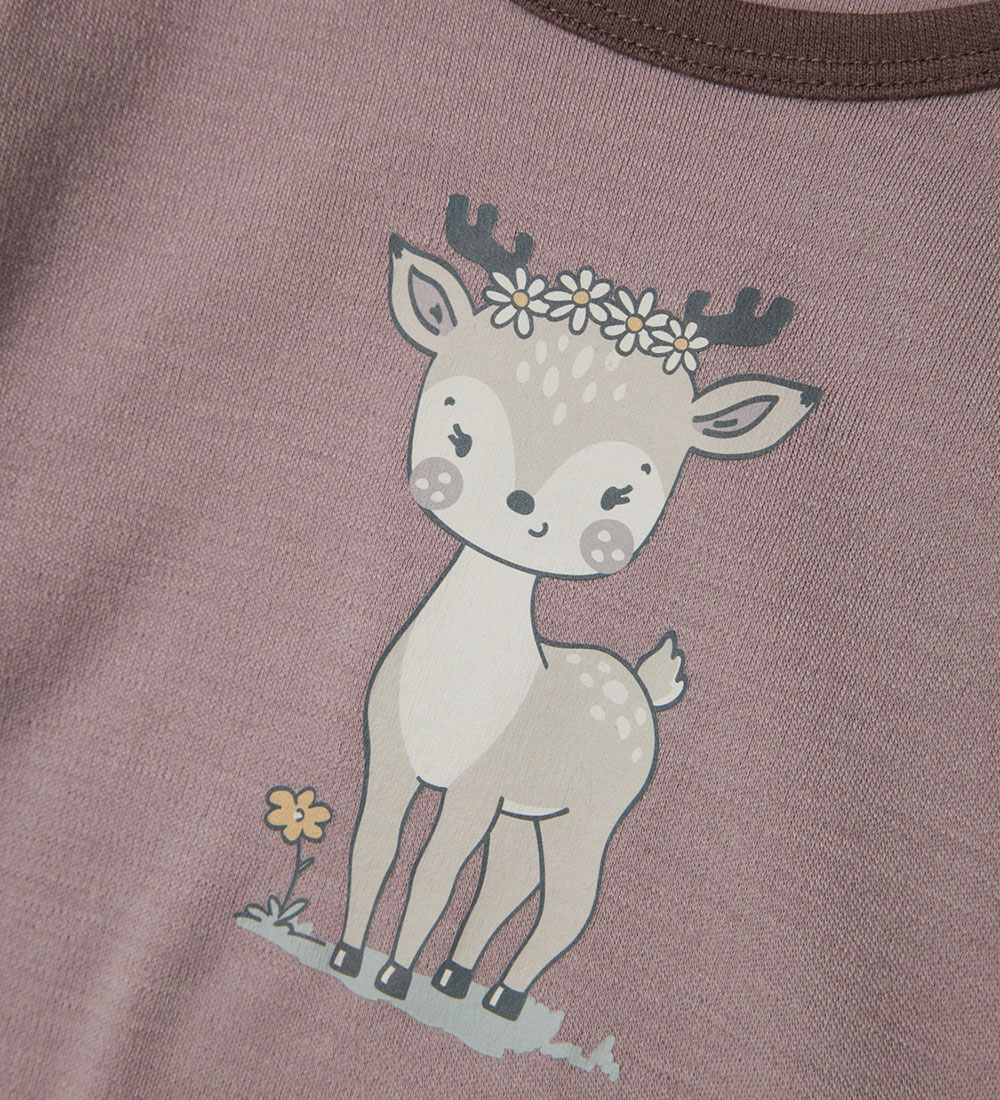Name It Bluse - Wolle - NmfWillit - Purple Dove