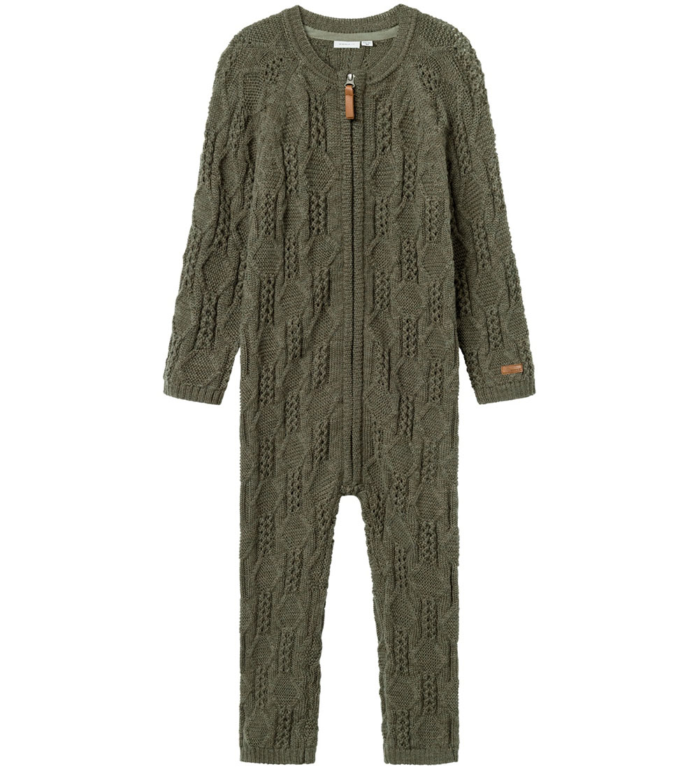 Name It Pramsuit - Wool - NmmWrilla - Mulled Basil