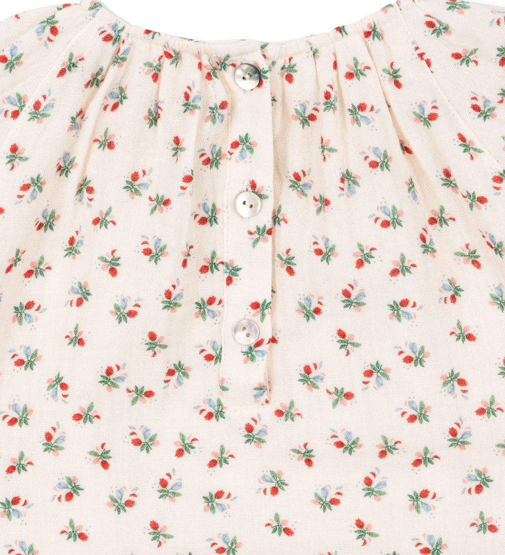 Konges Sløjd Kleid - Musselin - Coco - Fleur Tricolore