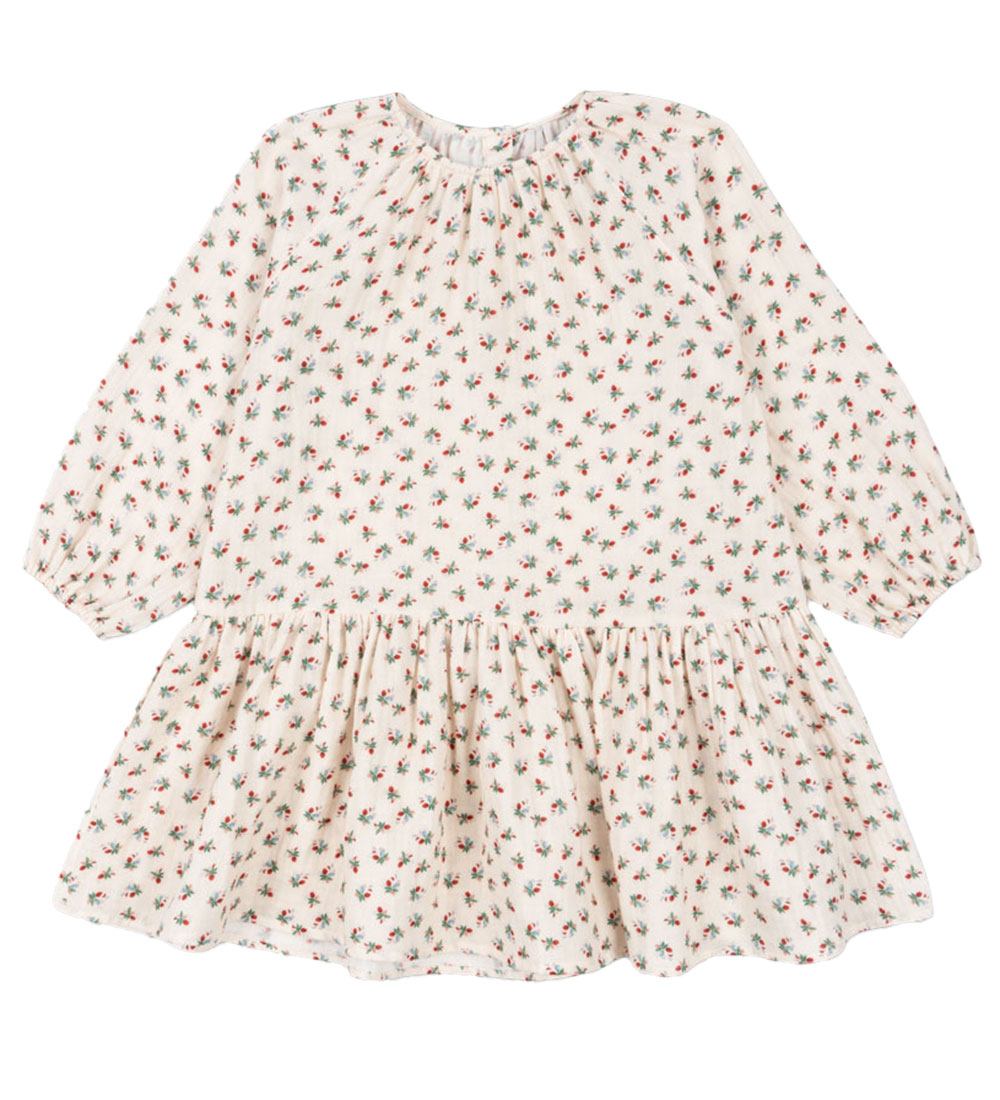 Konges Sløjd Kleid - Musselin - Coco - Fleur Tricolore