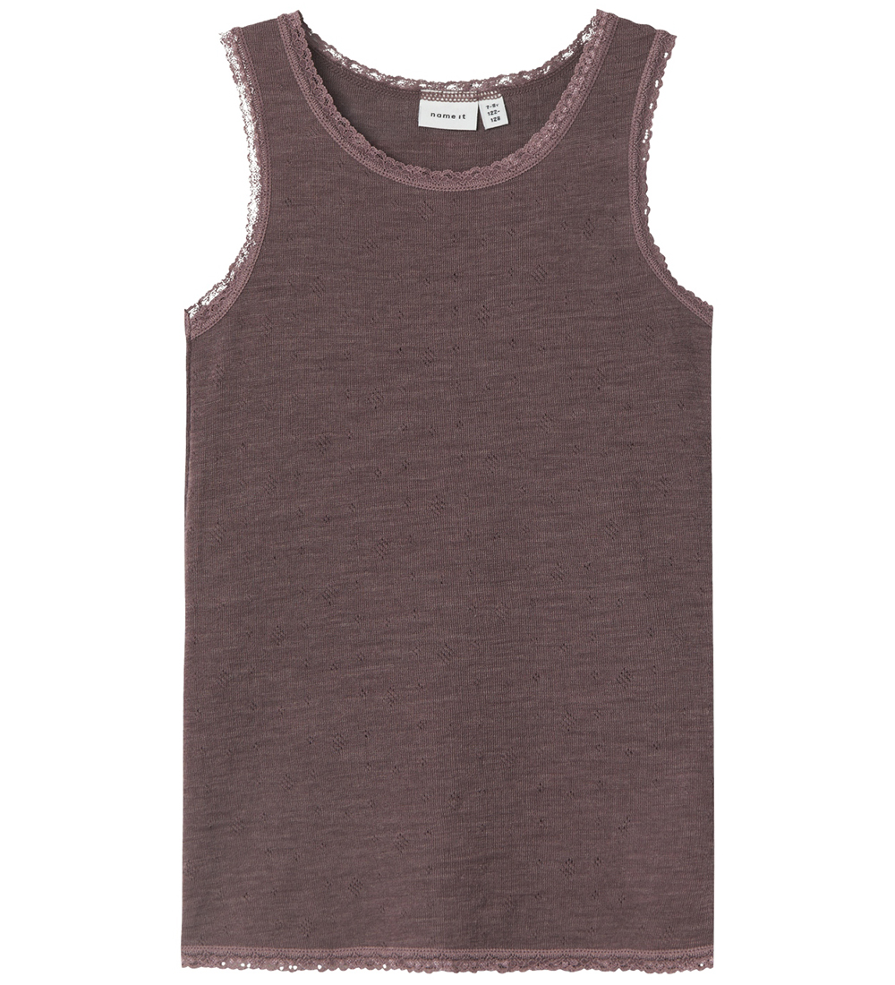 Name It Undershirt - Wool - NkfWang - Sparrow