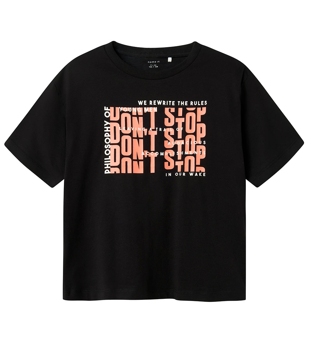 Name It T-shirt - NkmNosse - Black