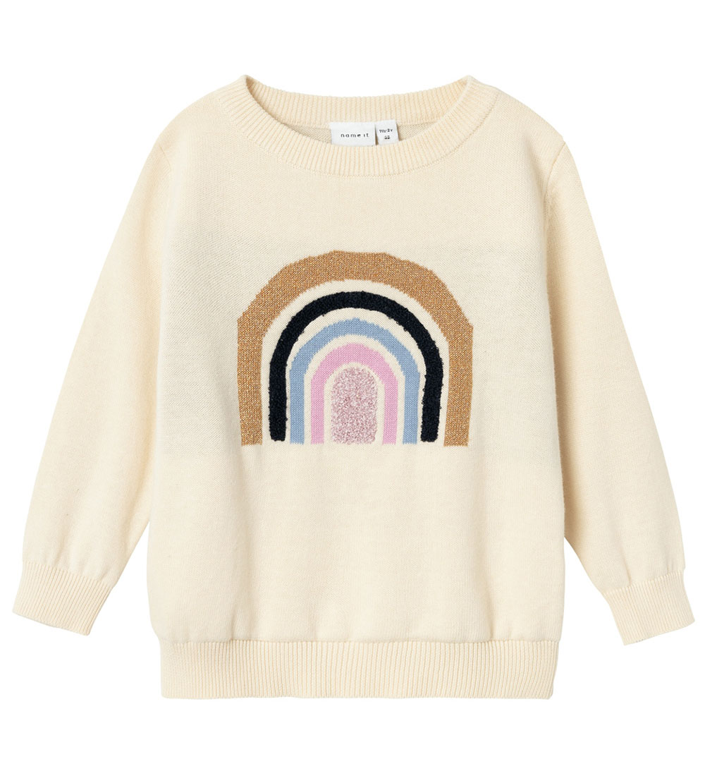 Name It Blouse - Knitted - NmfKibow - Buttercream