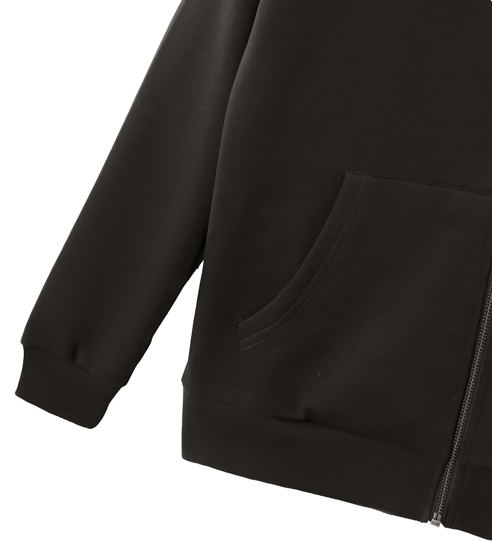 LMTD Cardigan m. Kapuze - Noos - NlnNizu - Schwarz