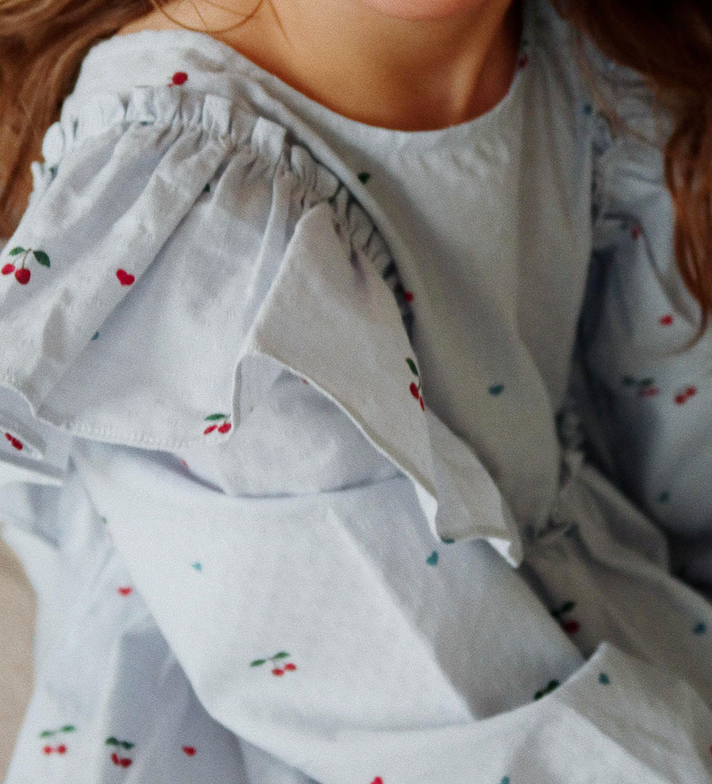 Konges Sløjd Kleid - Euböa - Cherry Blue Coeur