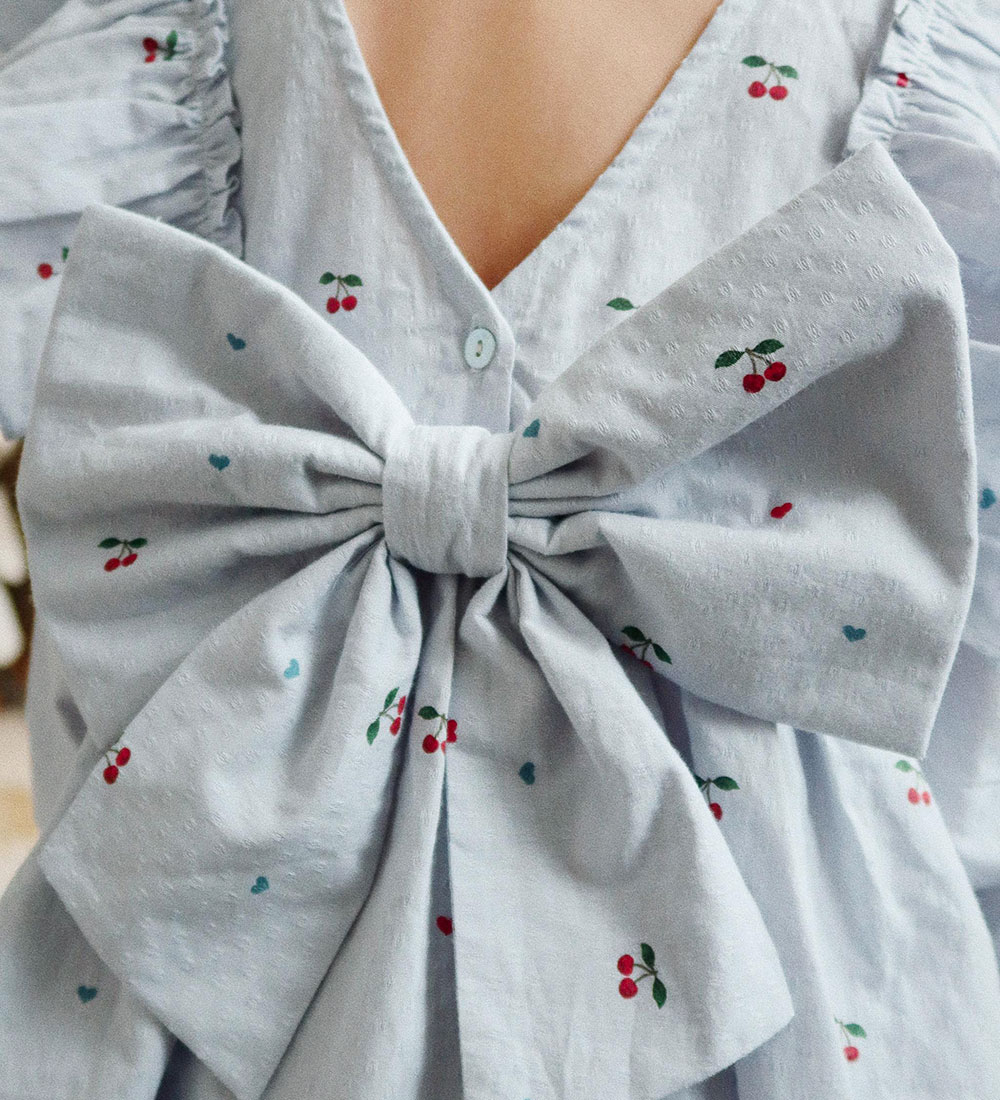 Konges Sløjd Kleid - Euböa - Cherry Blue Coeur