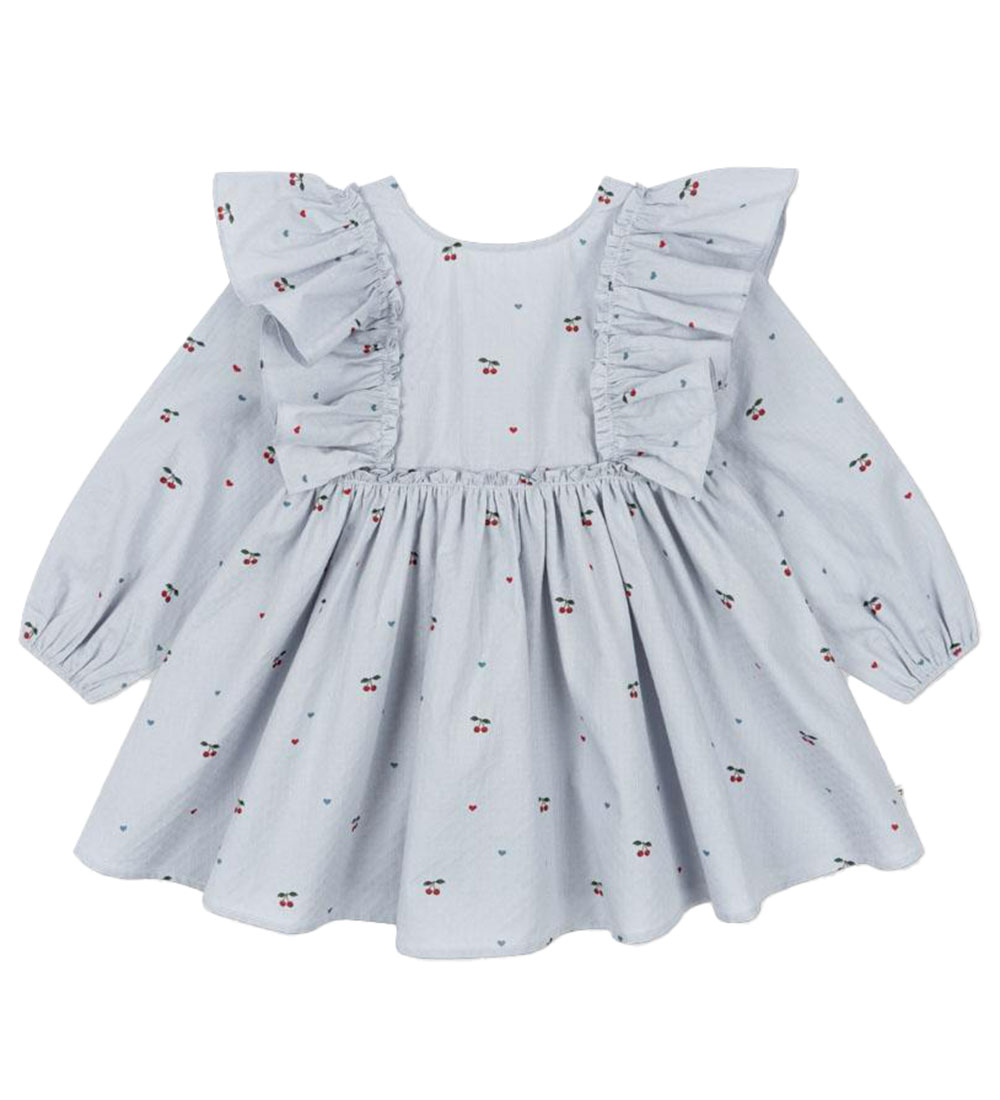 Konges Sløjd Kleid - Euböa - Cherry Blue Coeur