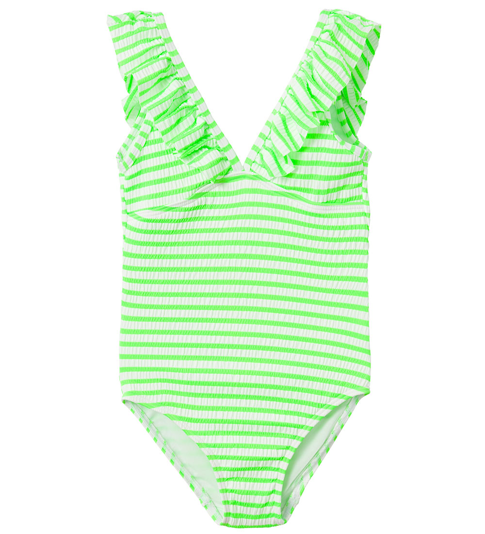 Name It Swimsuit - NkfZaley - Green Gecko/Jet Stream