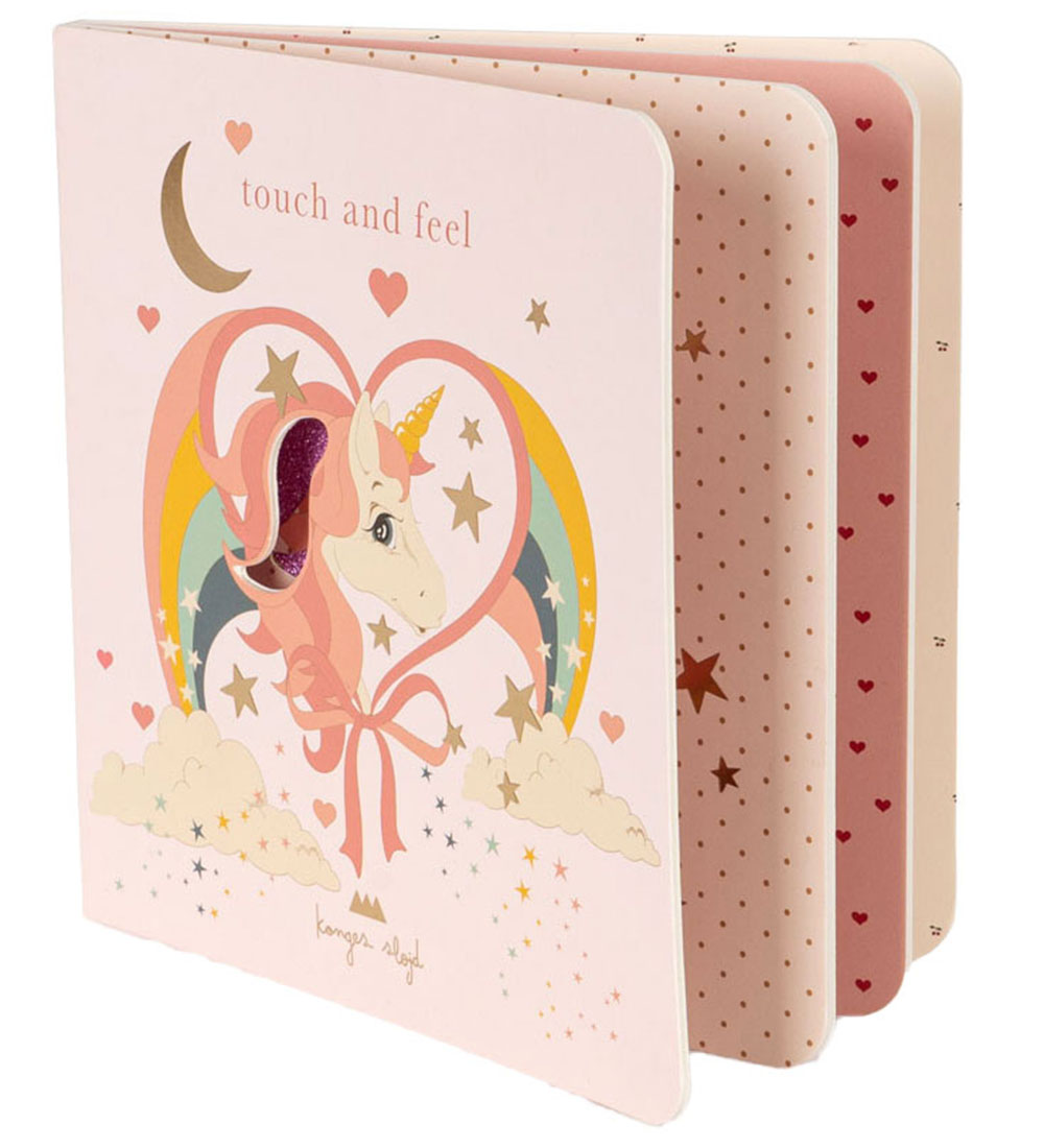 Konges Sløjd Book - Touch Duck Feel - Unicorn