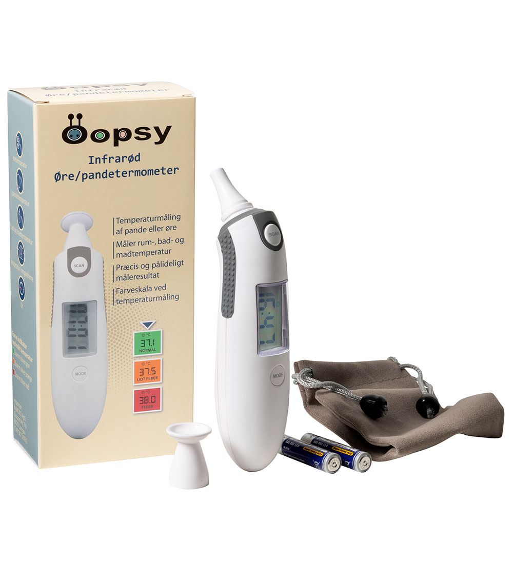 Oopsy Thermometer+ - Ear/Forehead - Infrared
