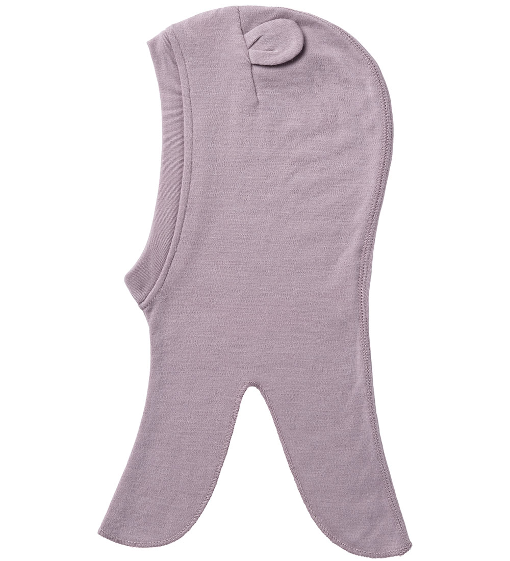Name It Balaclava - Wool - Single Layer - NmfWillit - Purple Dov
