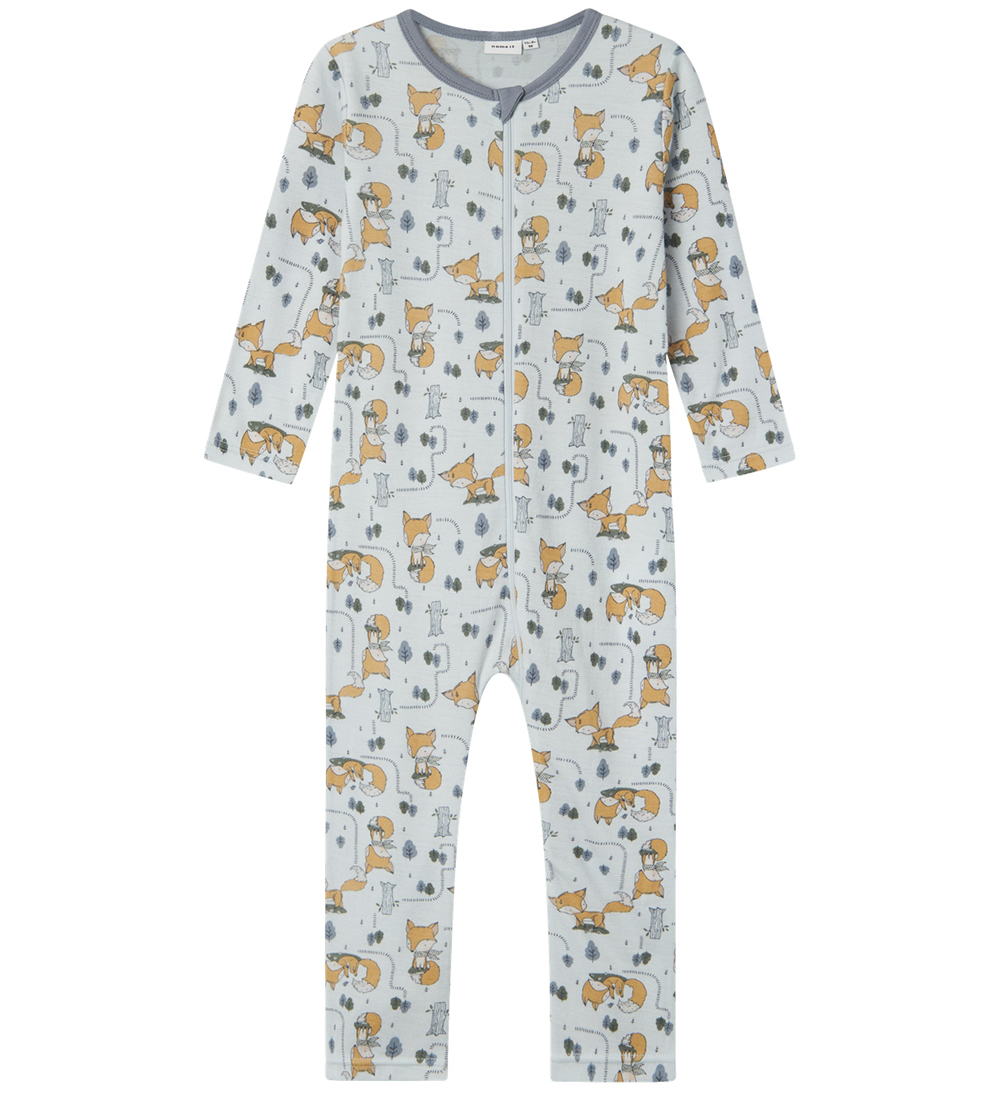Name It Jumpsuit - Wool - NmmWillit - Gray Dawn/AOP