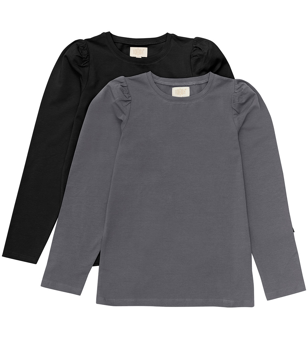 Creamie Bluse - 2er-Pack - Iron Grey