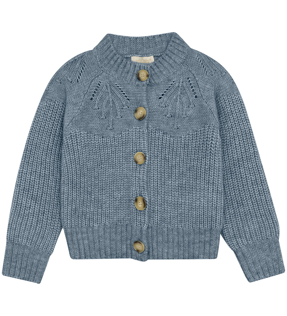 Creamie Cardigan - Knitted - Iceberg Green