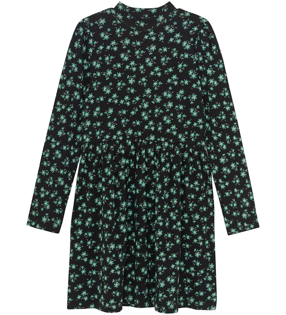 Creamie Dress - Rib - Black