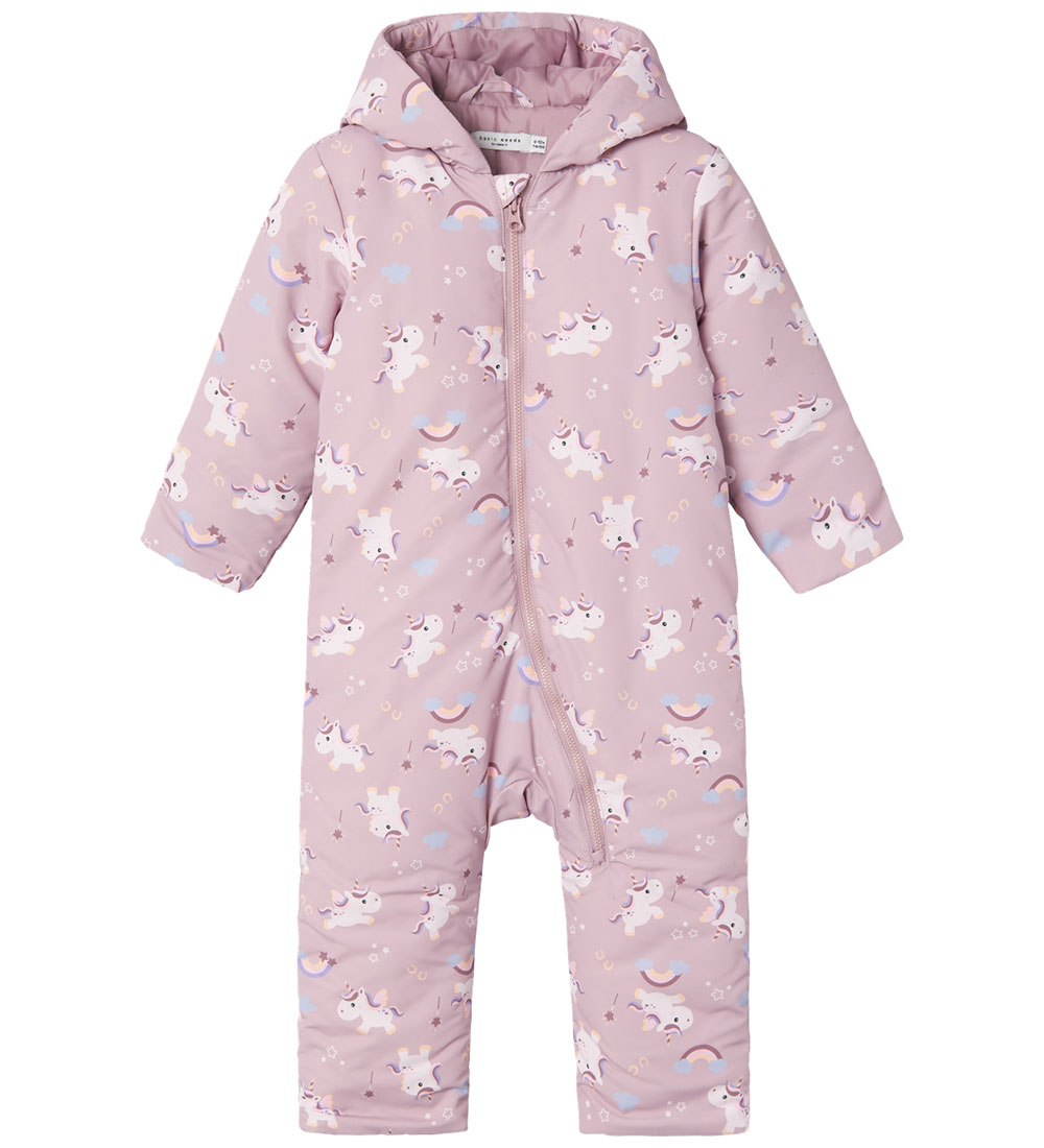 Name It Lightweight Suit - NbfMaxi - Mauve Shadows - Unicorn