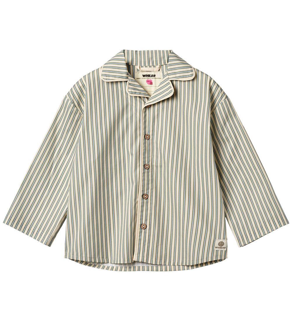 Wheat Pyjama Set - 2 Parts - Bebbo - Soft Stripe