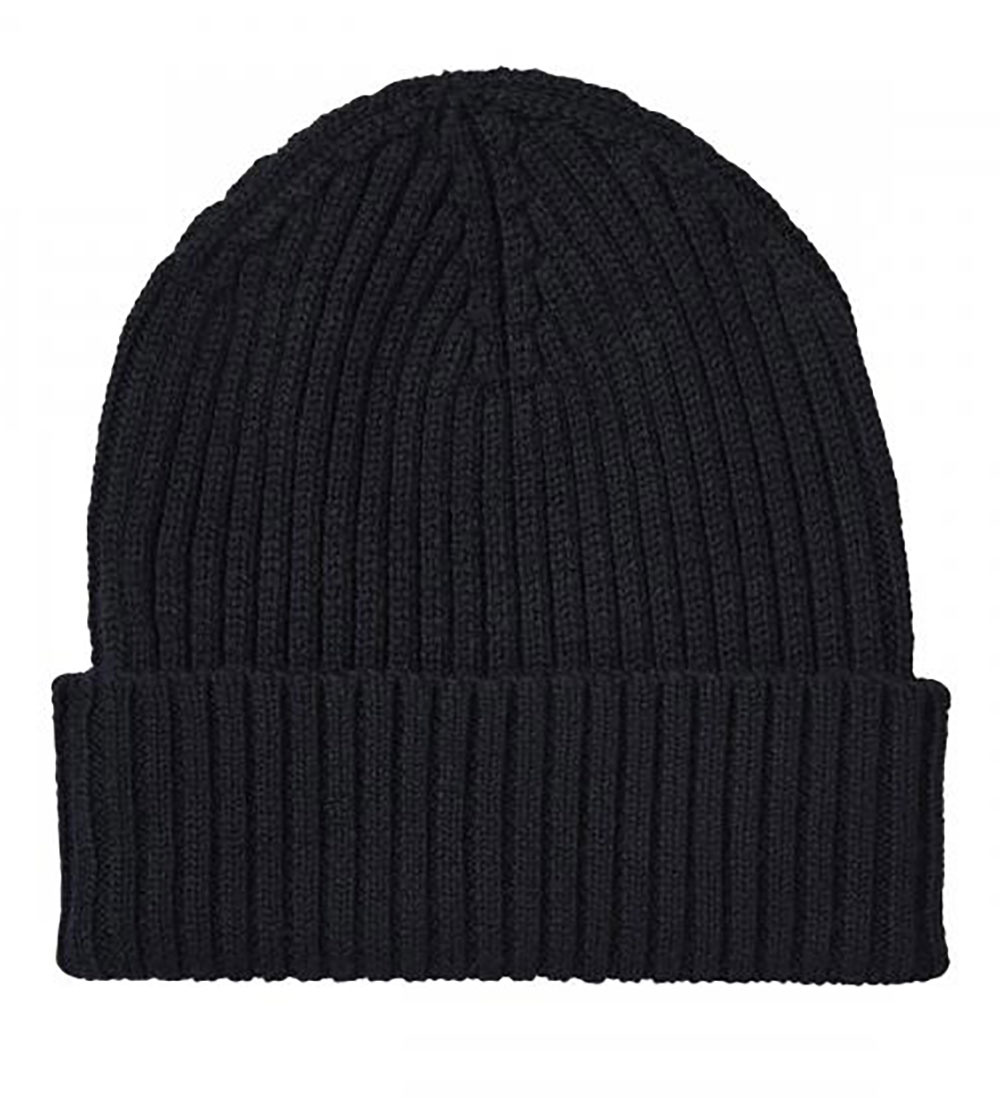 FUB Beanie - Wool - Rib Beanie - Dark Navy