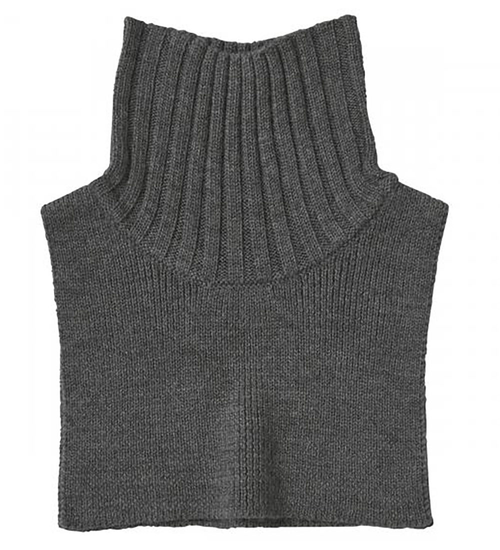 FUB Hálskragi - Ull - Grey Melange