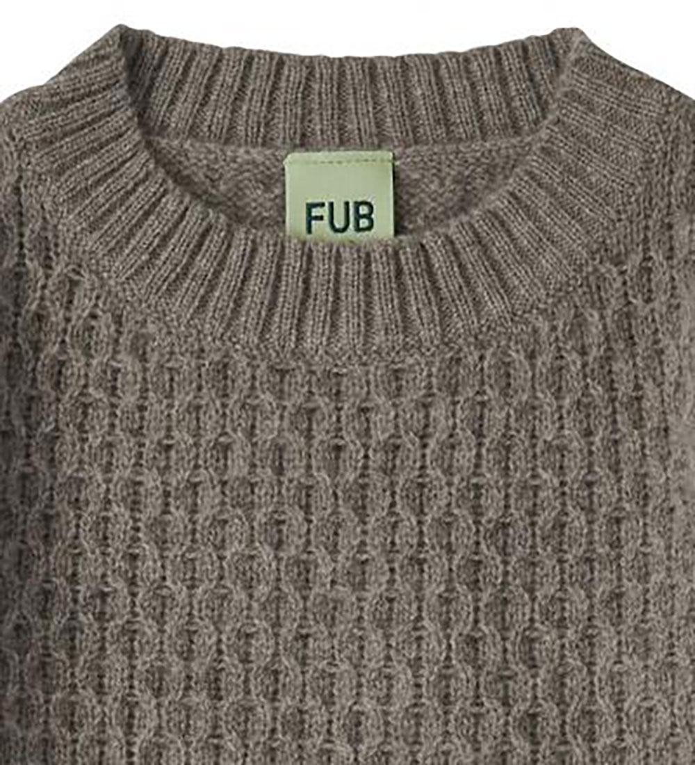 FUB Blouse - Wool - Sweater - Hazel Melange