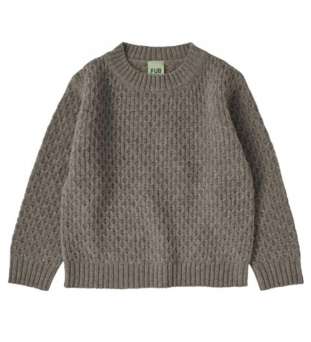FUB Blouse - Wool - Sweater - Hazel Melange
