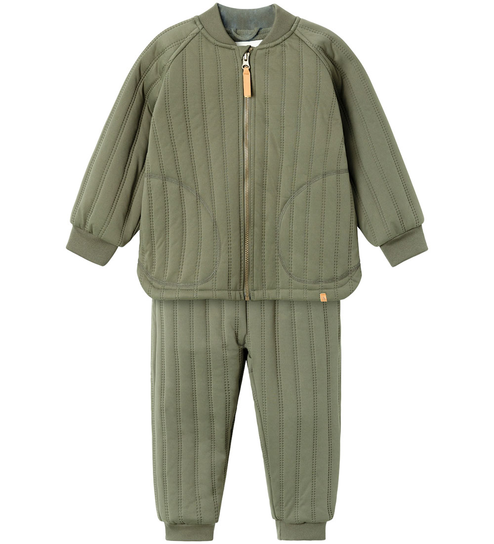 Lil' Atelier Thermo Set - NmmLajuno - Fleece Lining - Quilt - Ka